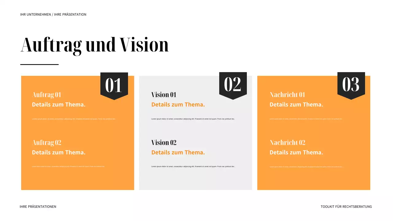 Schwarzer moderner Rechtsführer
