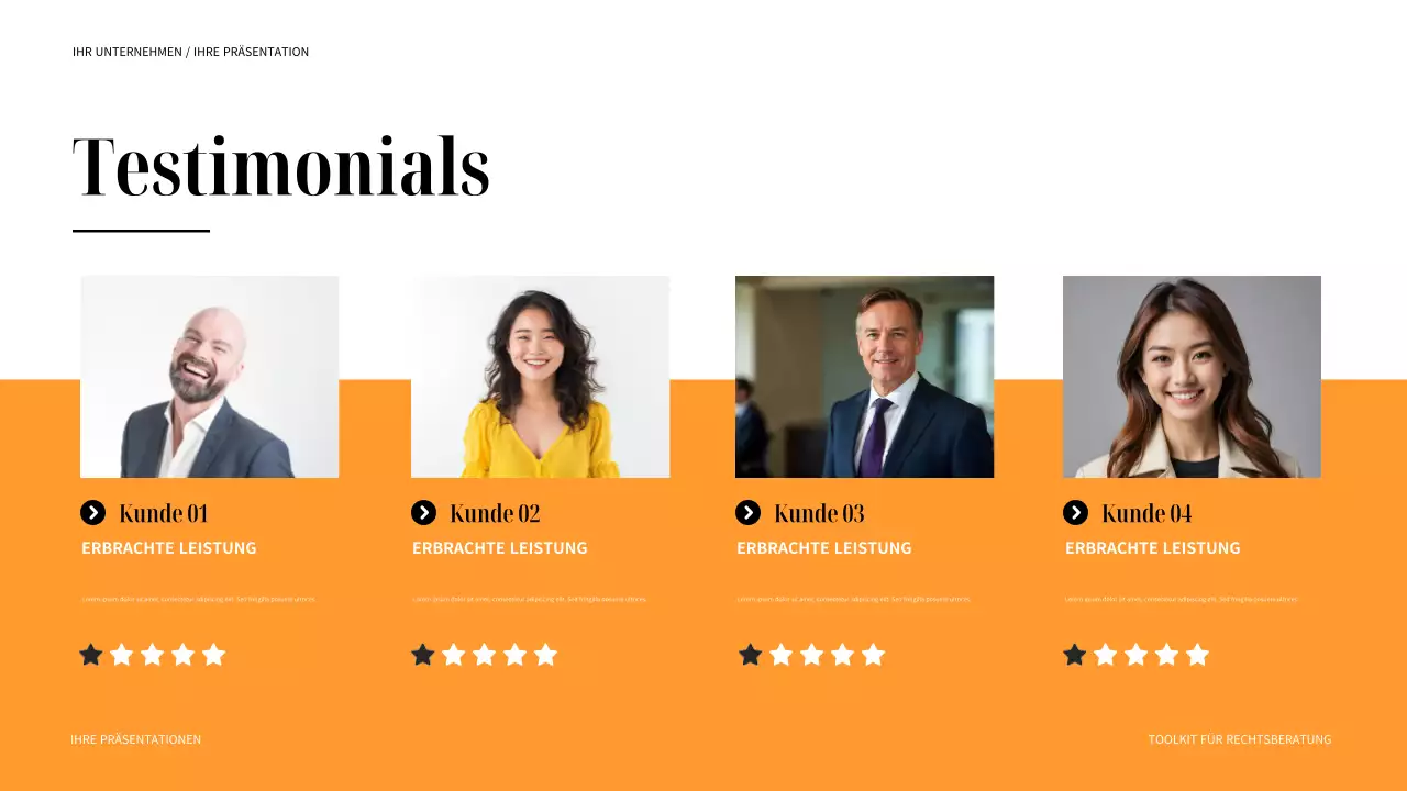 Schwarzer moderner Rechtsführer