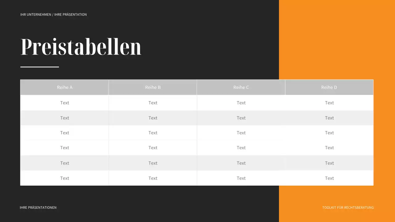 Schwarzer moderner Rechtsführer