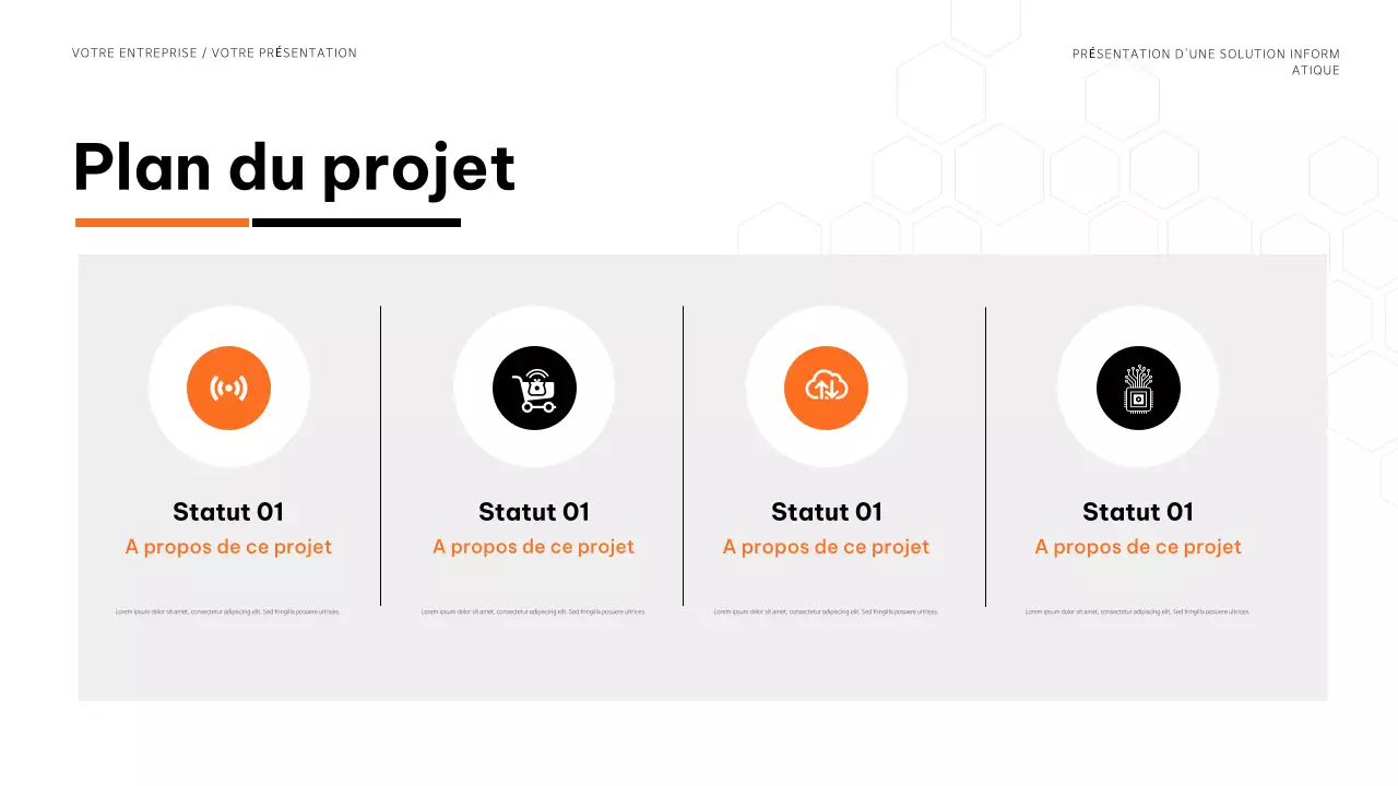 présentation de l'informatique moderne bleue
