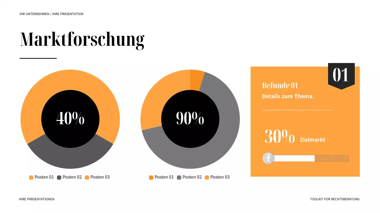 Schwarzer moderner Rechtsführer