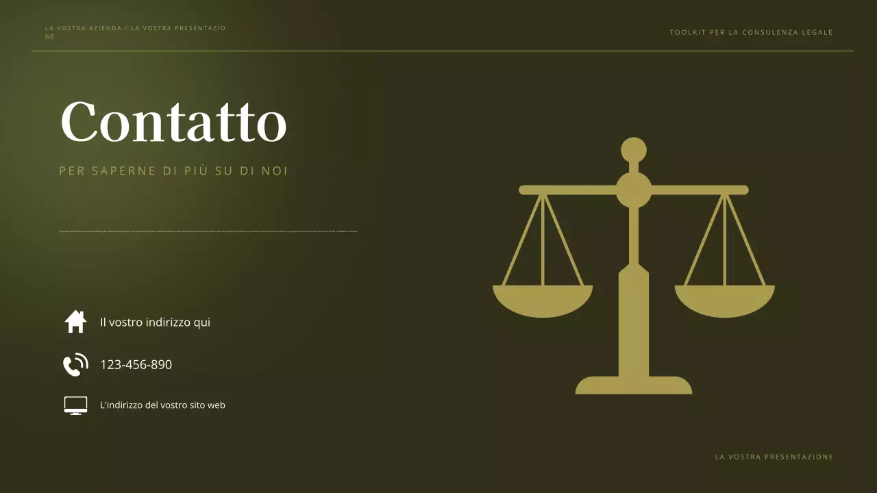 guida legale professionale verde