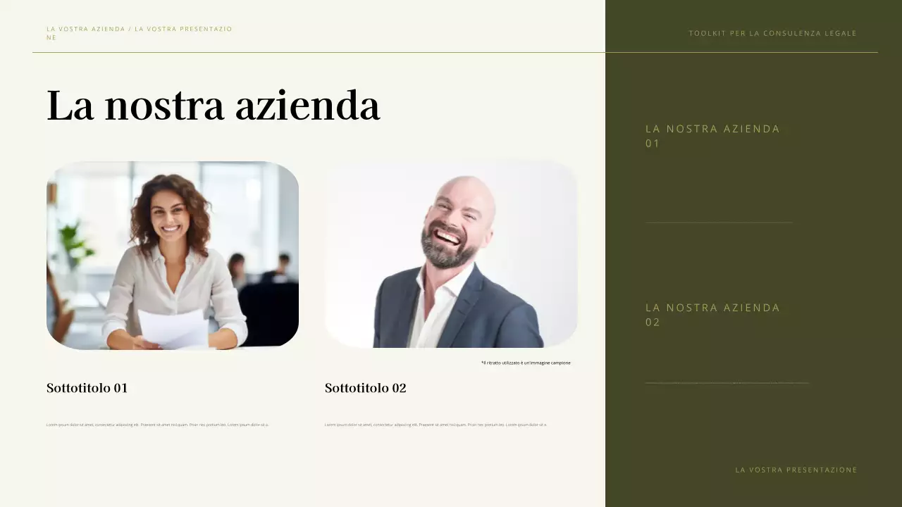 guida legale professionale verde