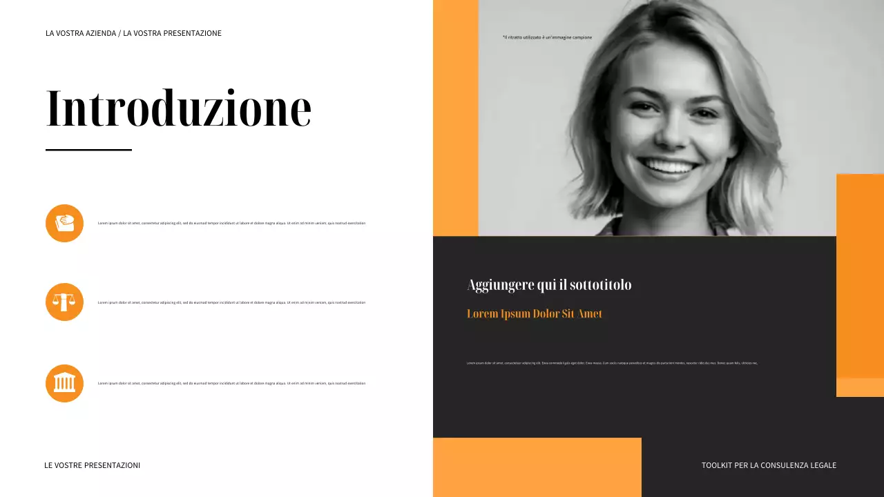 guida legale nera moderna