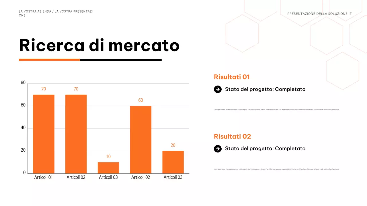 presentazione dell'informatica moderna blu