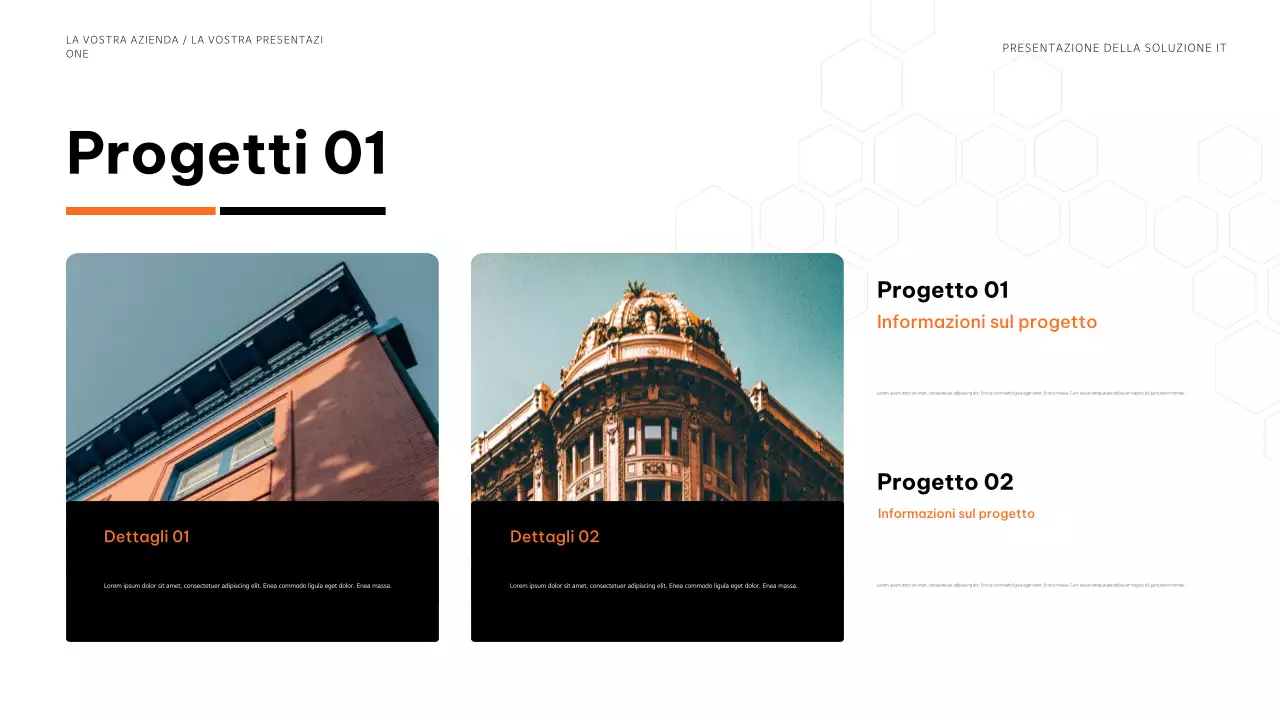 presentazione dell'informatica moderna blu