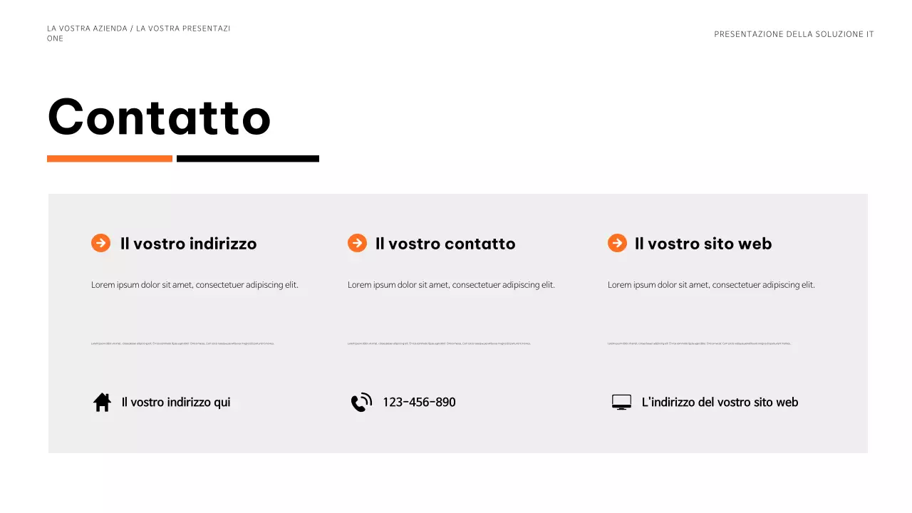 presentazione dell'informatica moderna blu