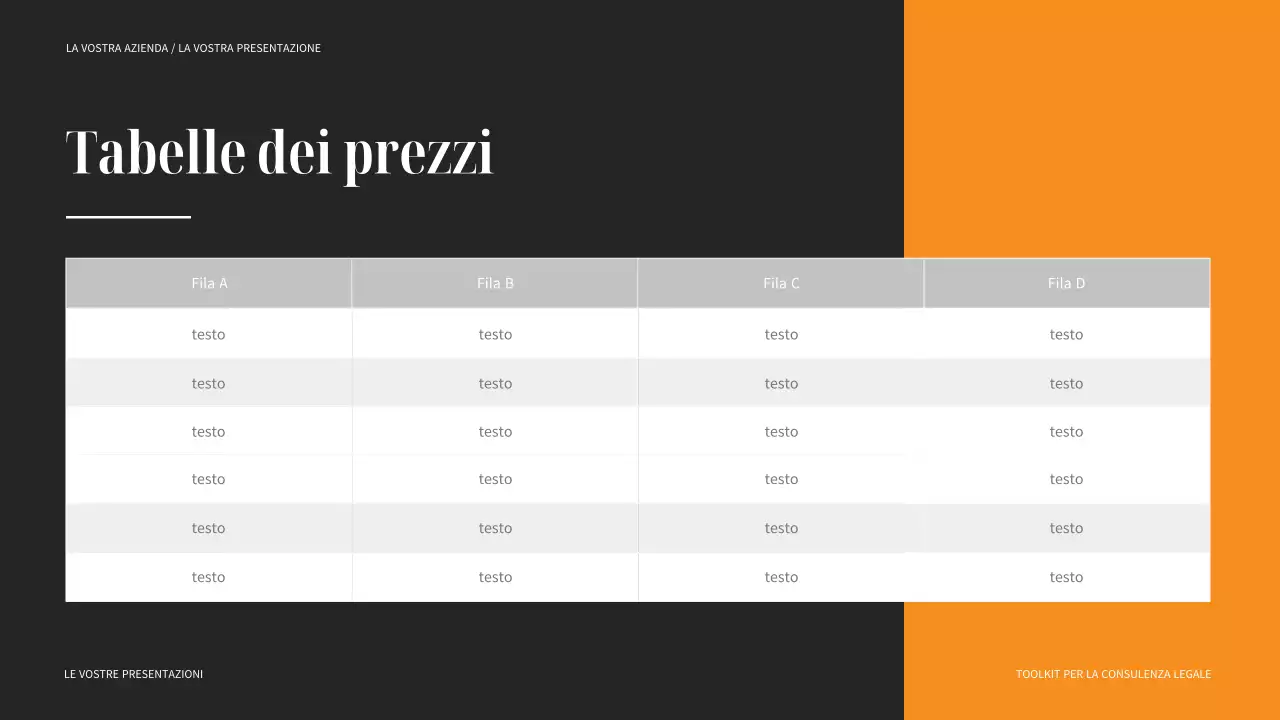 guida legale nera moderna