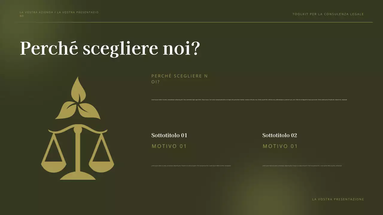 guida legale professionale verde