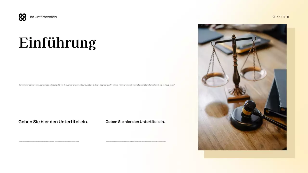 Maroon Modernes Rechtsdokument