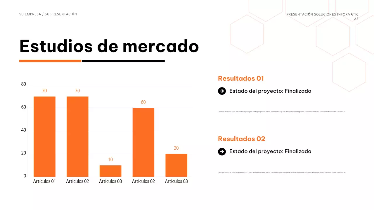 presentación de blue modern IT