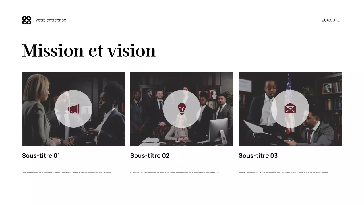 Document juridique moderne marron