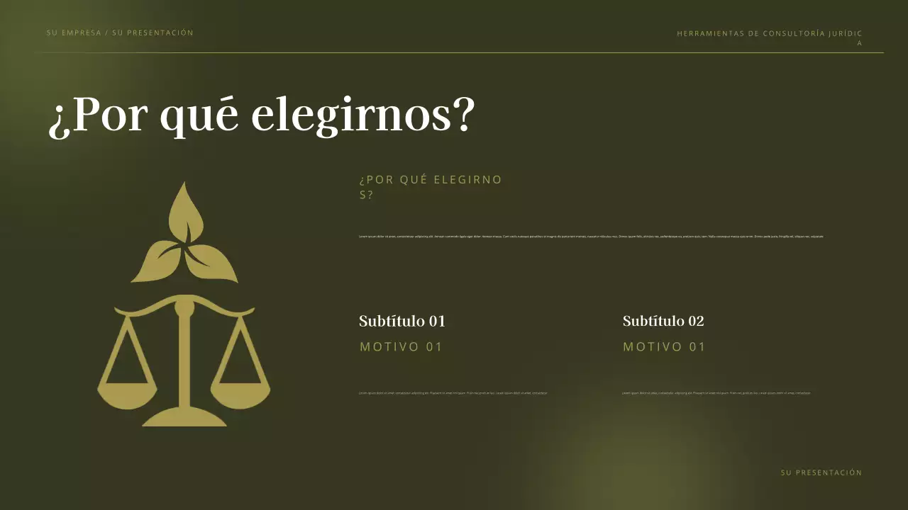 guía jurídica profesional verde