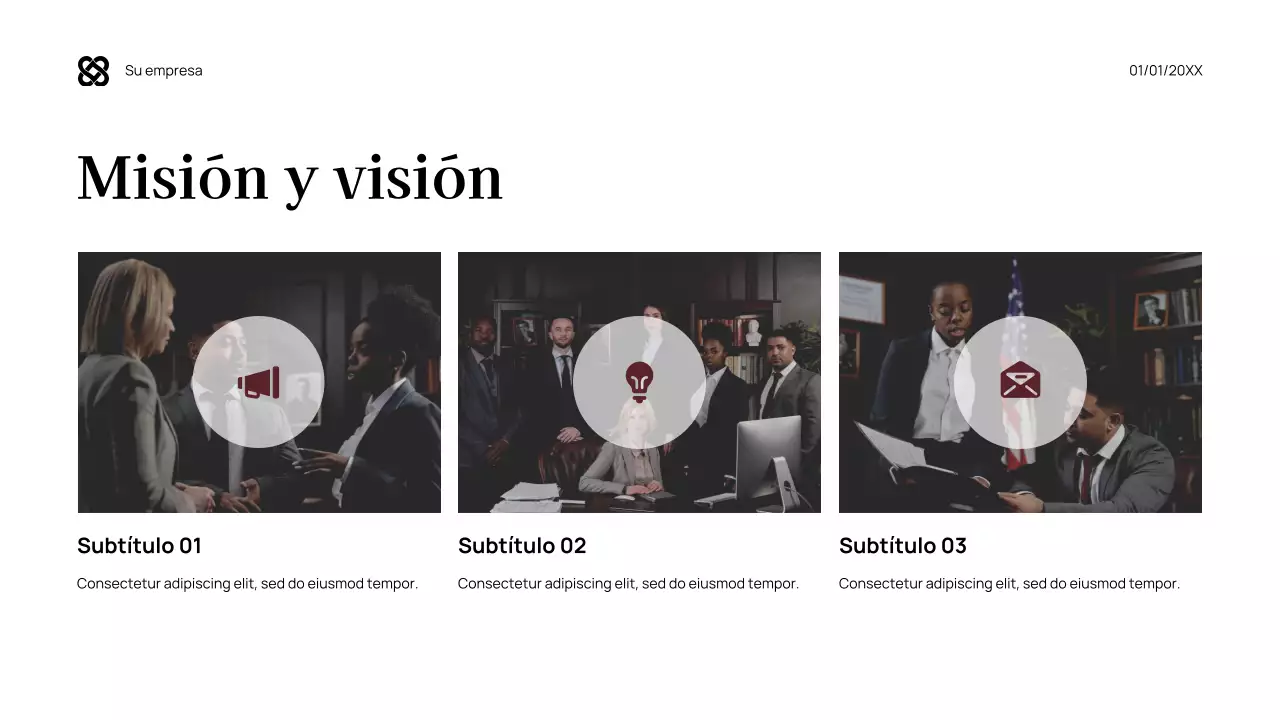 Documento jurídico moderno granate