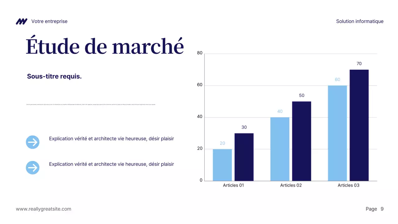 Présentation de la solution informatique Blue Modern