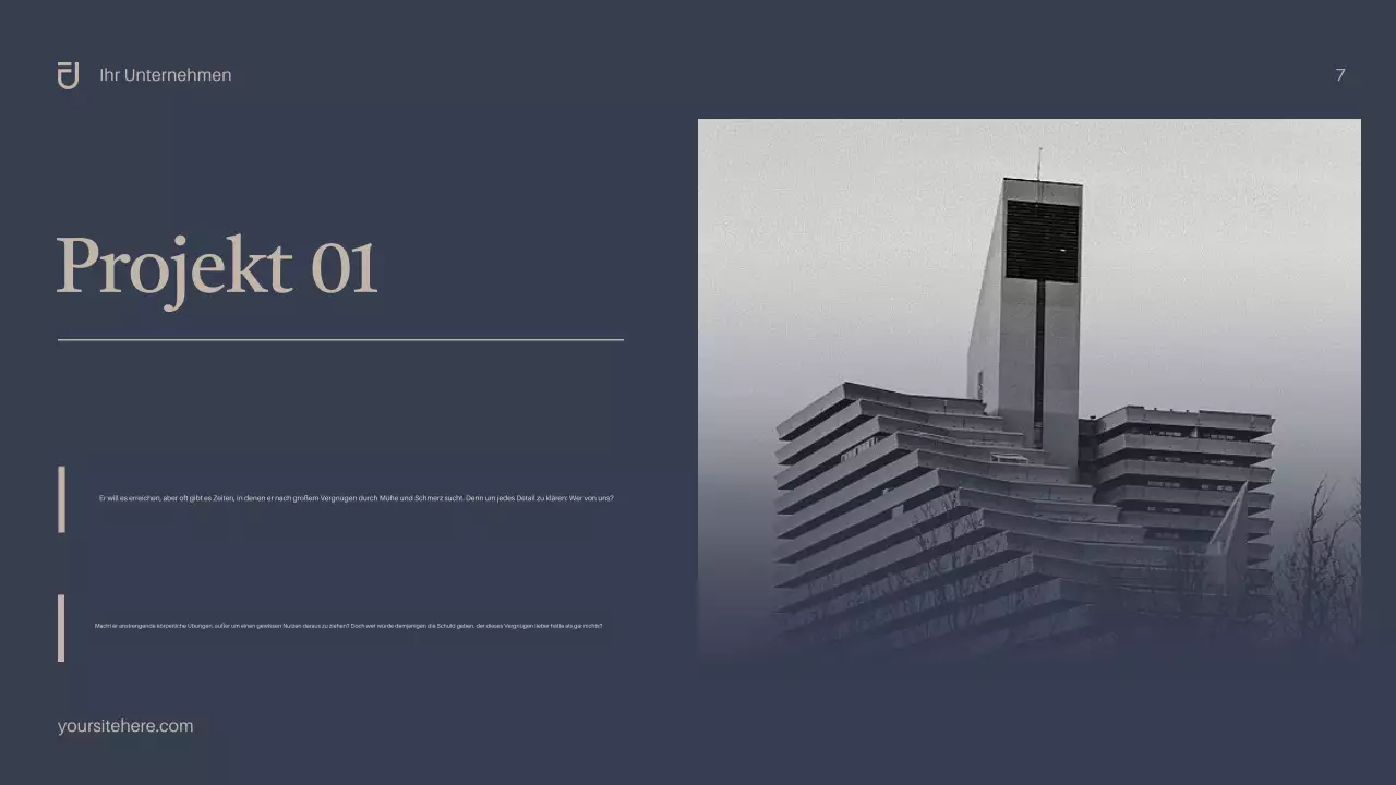 Navy Modernes IT-Geschäft