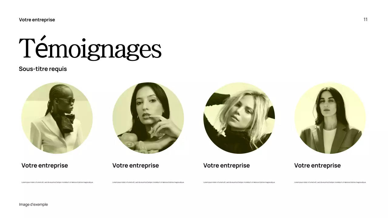 Guide de consultation moderne jaune