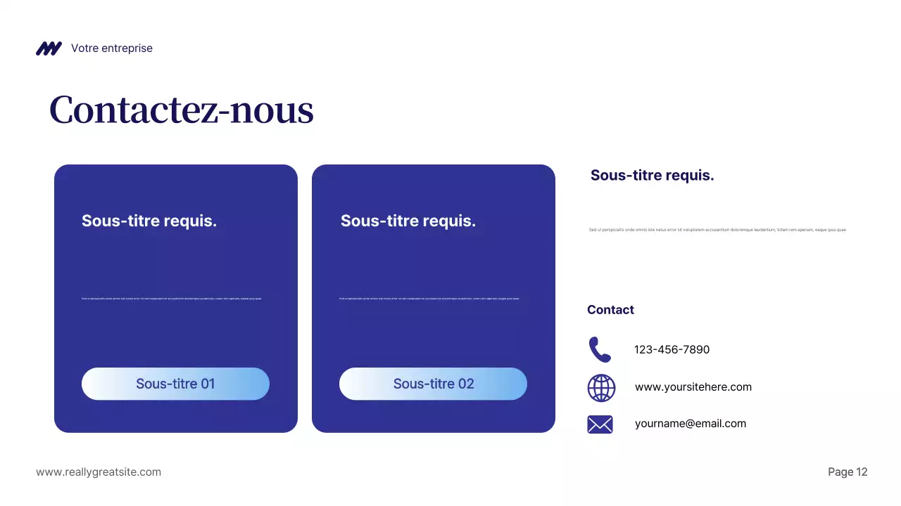 Présentation de la solution informatique Blue Modern