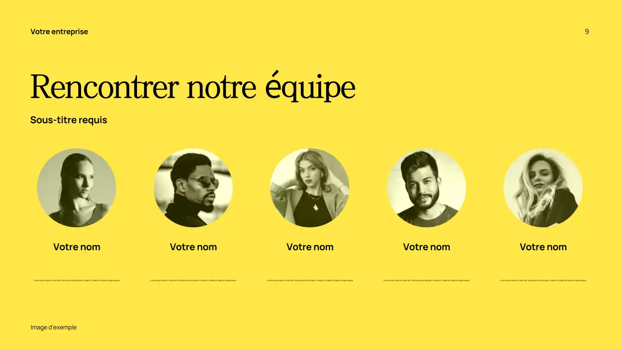 Guide de consultation moderne jaune