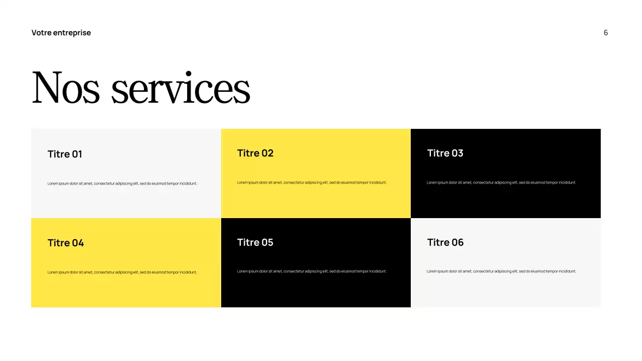 Guide de consultation moderne jaune