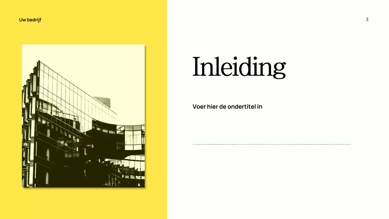 Gele moderne adviesgids