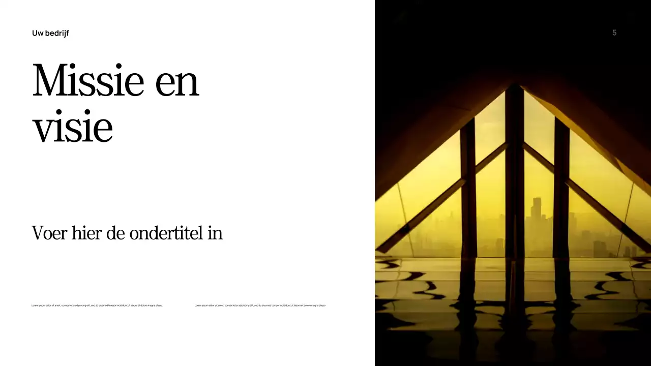 Gele moderne adviesgids