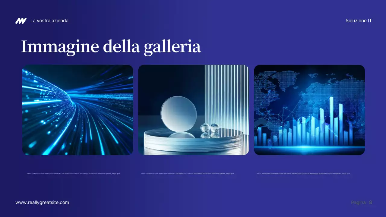 Presentazione della soluzione IT Blue Modern