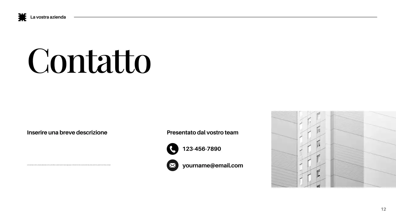 Nero Soluzione IT moderna Pubblicità