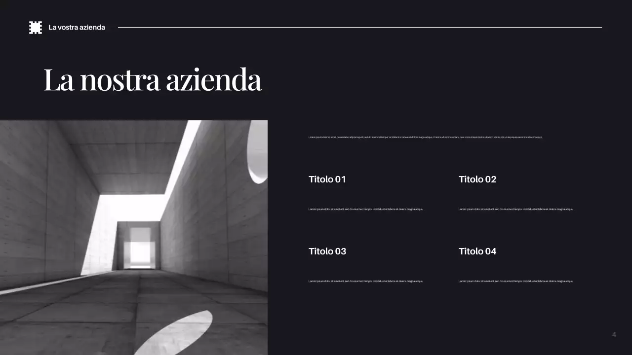 Nero Soluzione IT moderna Pubblicità