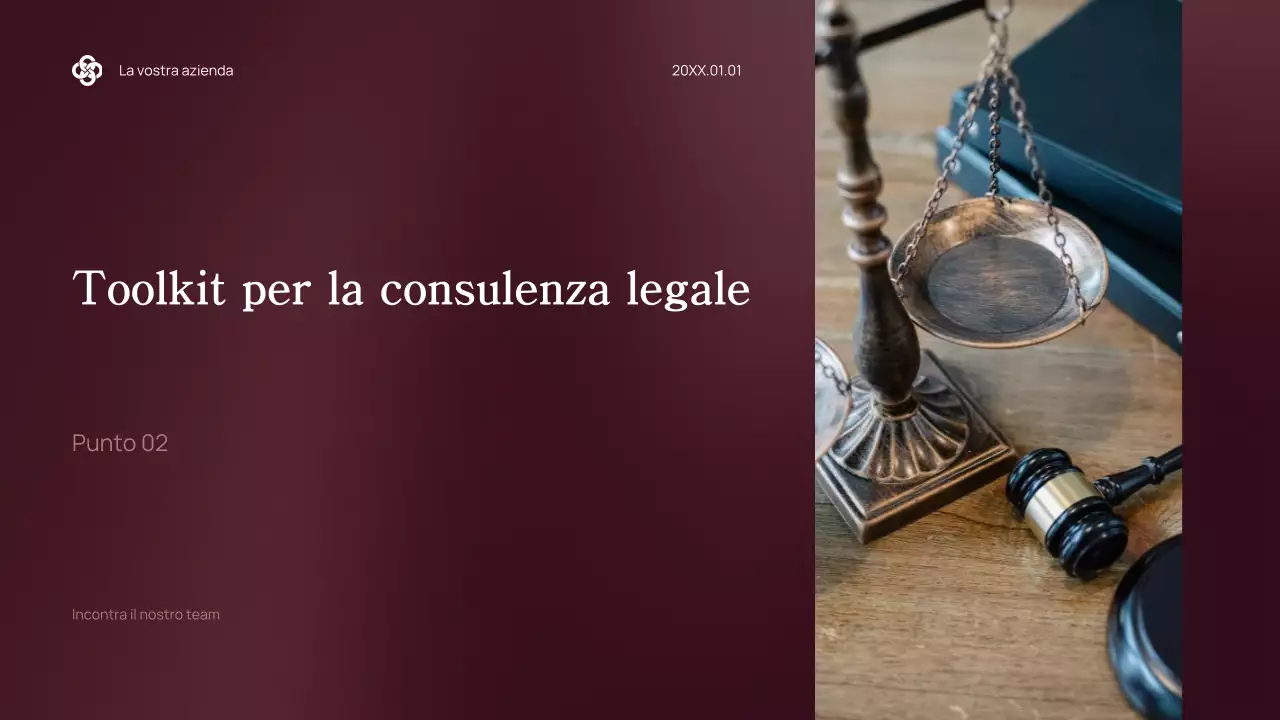 Guida legale professionale Maroon