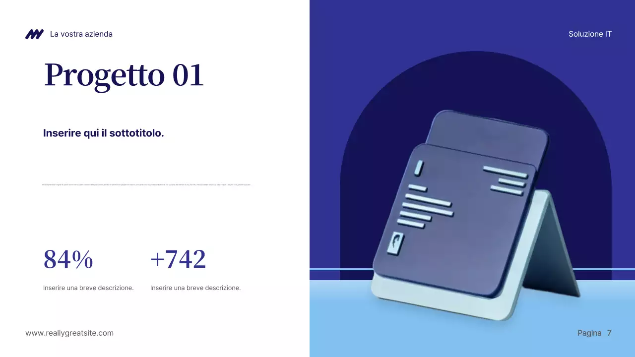 Presentazione della soluzione IT Blue Modern