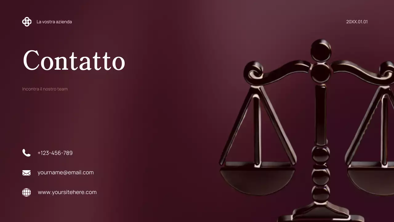 Guida legale professionale Maroon