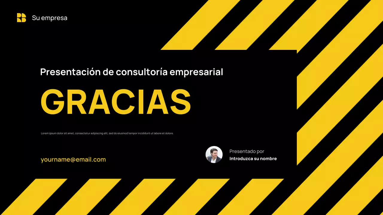 Yellow Modern Business Presentation