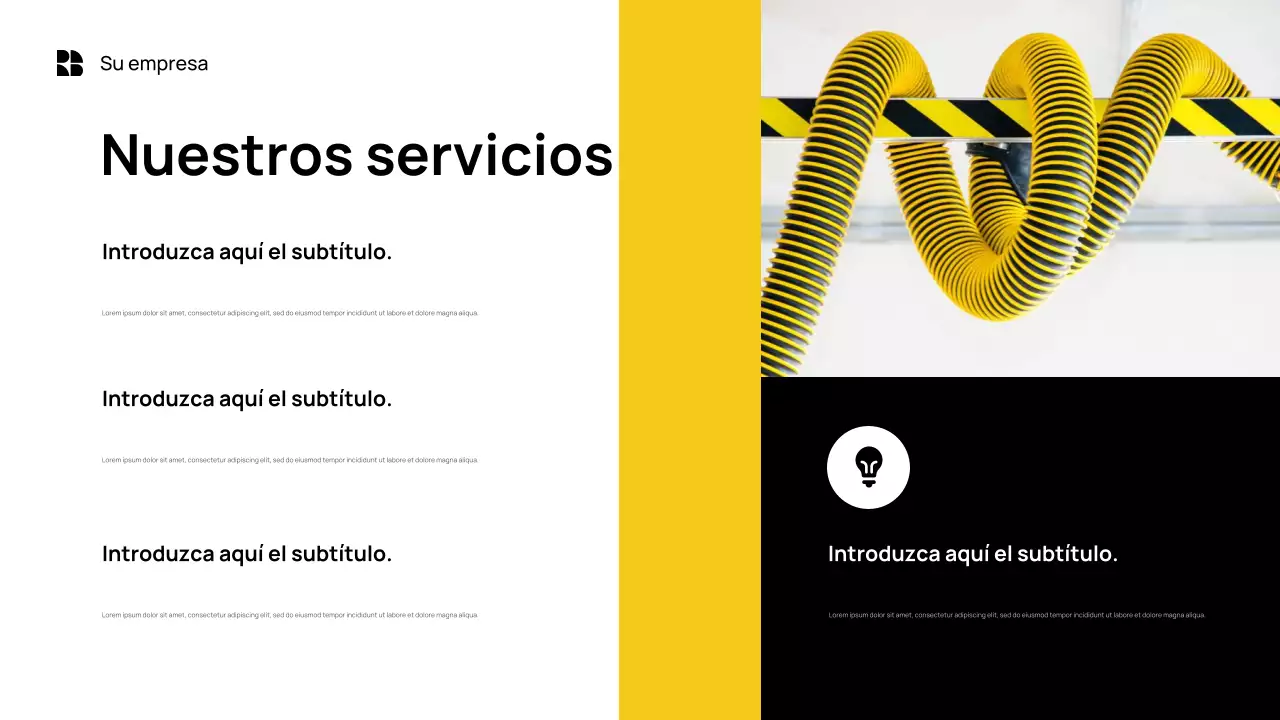 Yellow Modern Business Presentation