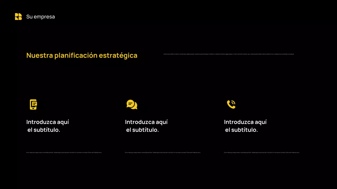 Yellow Modern Business Presentation