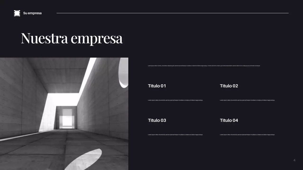 Black Modern IT Solution Anuncio