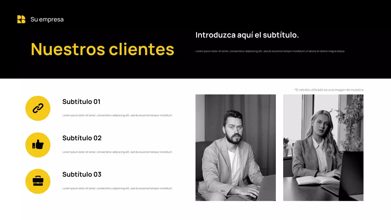 Yellow Modern Business Presentation