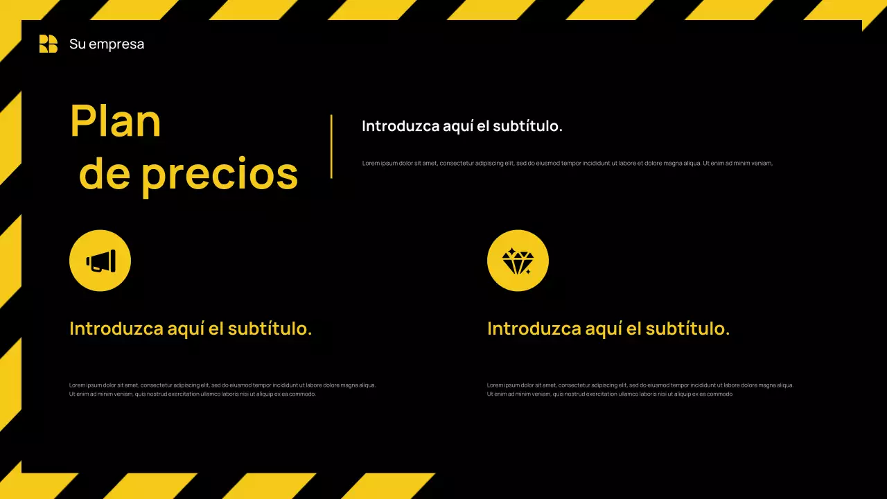 Yellow Modern Business Presentation