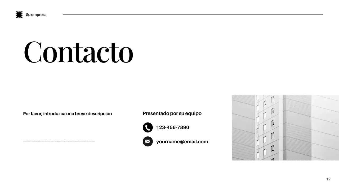 Black Modern IT Solution Anuncio