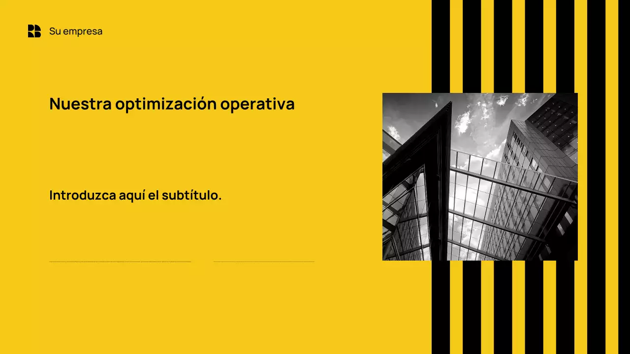 Yellow Modern Business Presentation