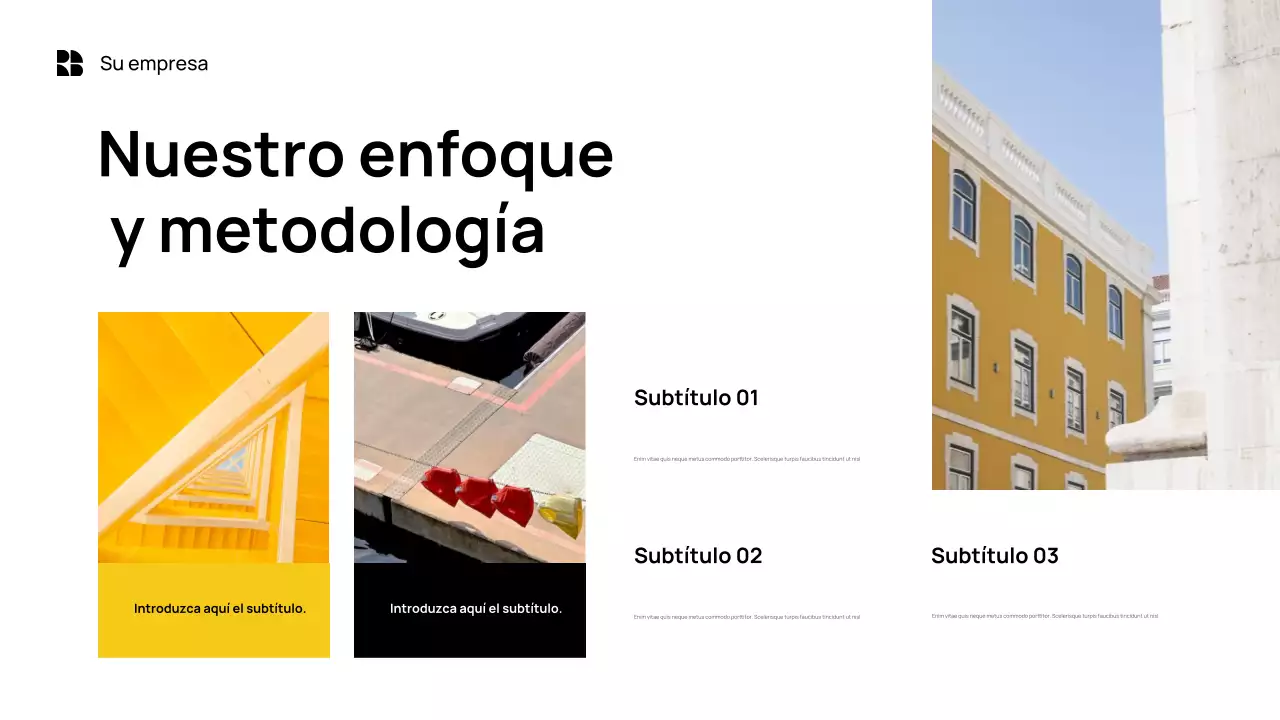 Yellow Modern Business Presentation