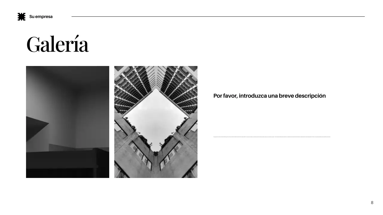 Black Modern IT Solution Anuncio