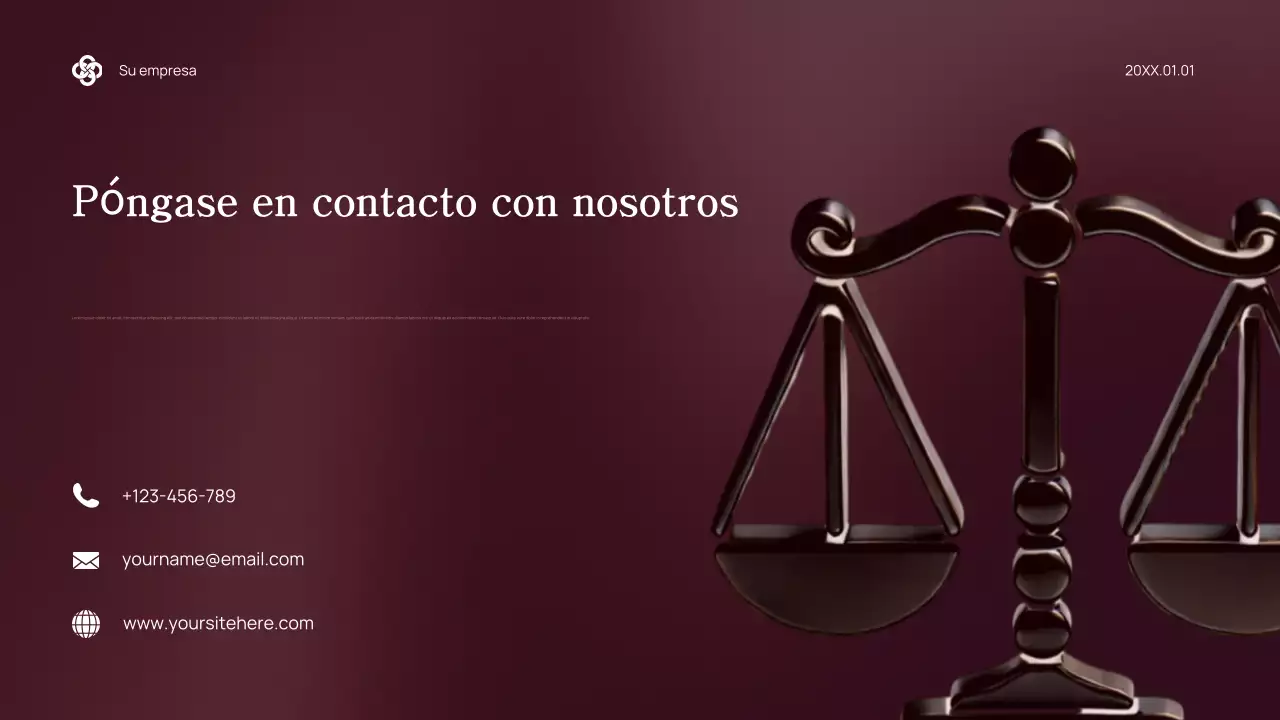 Guía Jurídica Profesional Maroon