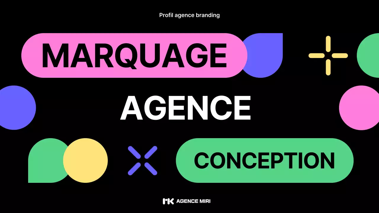 black modern design profil de l'entreprise