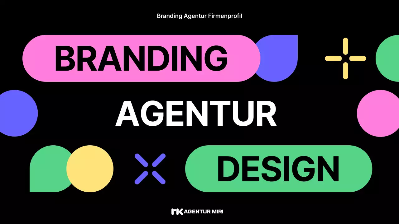 black modern design Firmenprofil