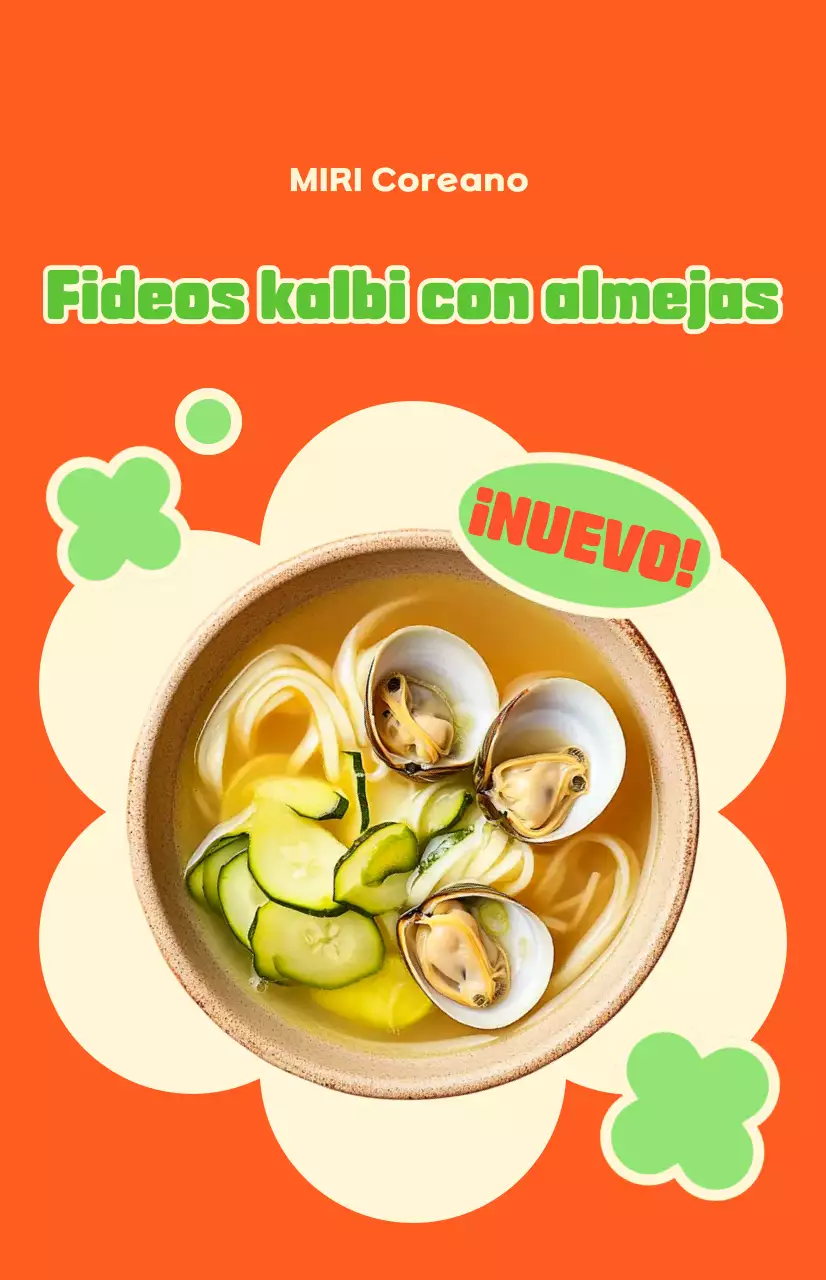 Anuncio de comida Orange Pop