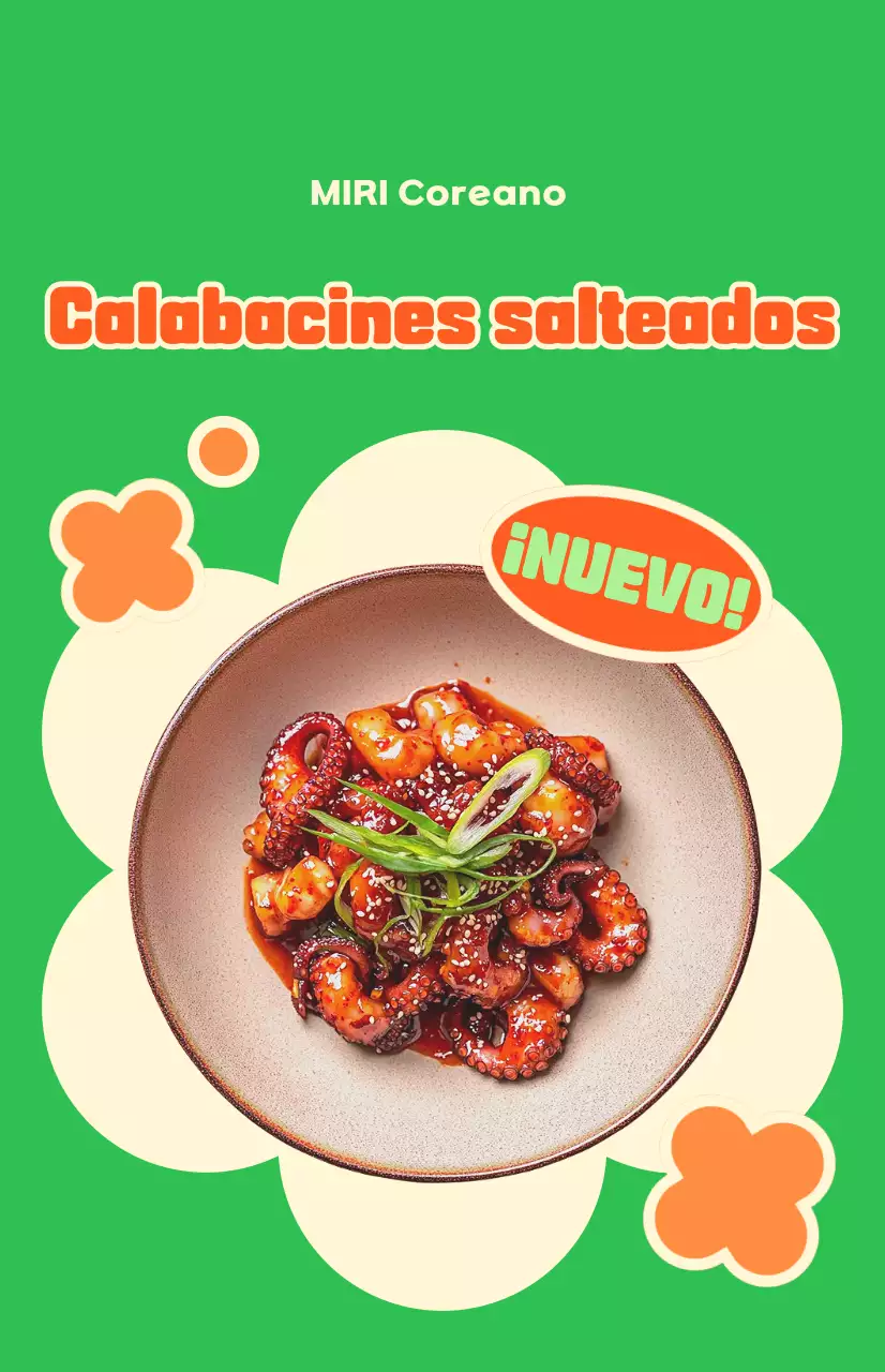 Anuncio de comida Orange Pop