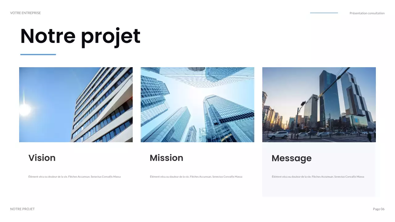 présentation informatique moderne noire