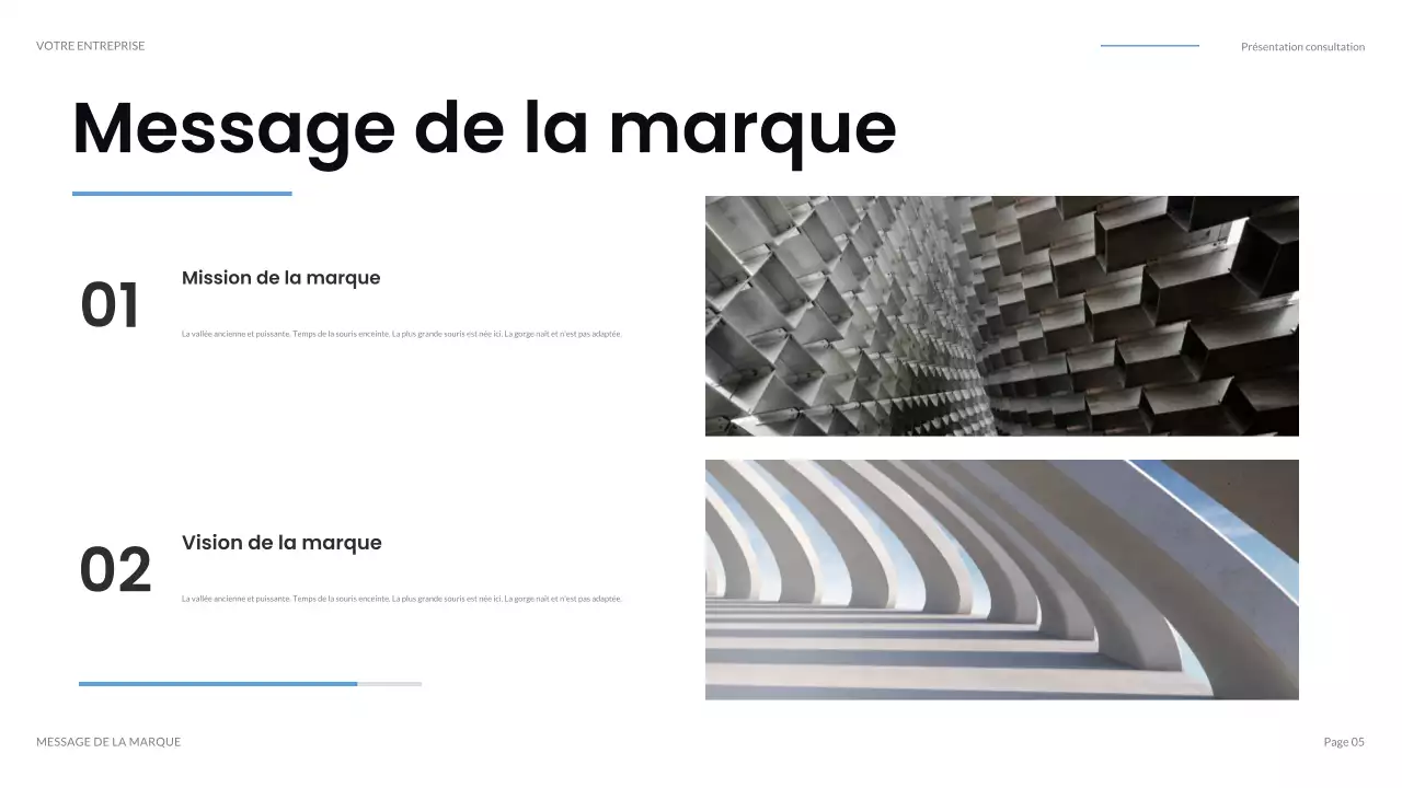 présentation informatique moderne noire