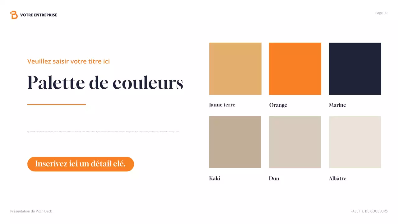 présentation de l'agence orange moderne